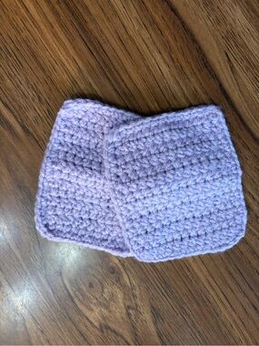 Handmade Lavender Crochet Coasters
